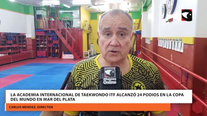 La Academia Internacional de Taekwondo ITF alcanzó 24 podios en la Copa del Mundo en Mar del Plata