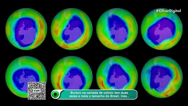 Buraco na camada de ozônio tem duas vezes e meia o tamanho do Brasil, mas