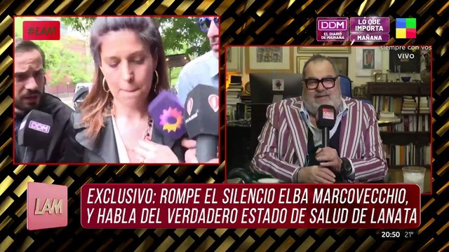 Elba Marcovecchio ROMPE EL SILENCIO: Jorge es un MILAGRO
