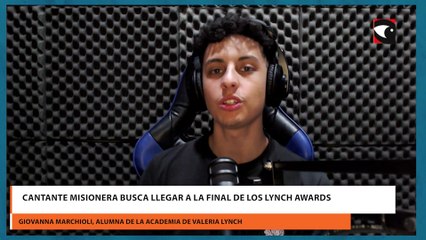 Cantante misionera busca llegar a la final de los Lynch Awards