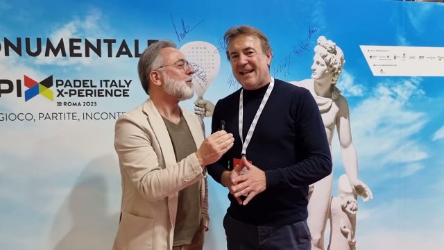 Intervista ad Angelo Mangiante - PIX - PADEL ITALY X-PERIENCE Roma 2023