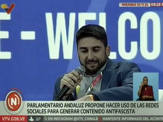 Parlamentarios de Andalucía proponen usar las redes sociales para generar contenido antifascistas
