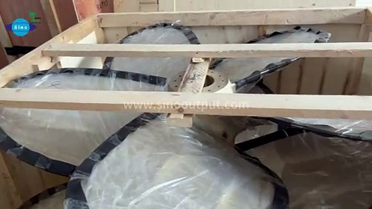 Sinooutput 5 blades CU3 marine propeller.Diameter 1700mm. For tug boat engine power 818hp.