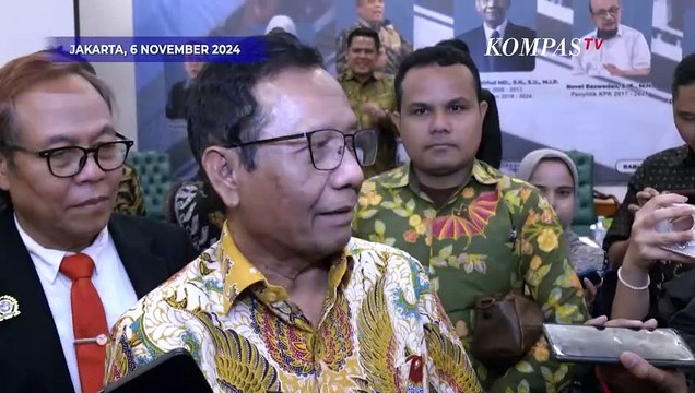 Respons Mahfud MD soal Penetapan Tersangka Tom Lembong Terkait Kasus Dugaan Korupsi Impor Gula