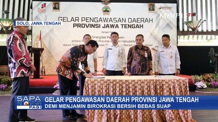 Jamin Birokrasi Bersih Bebas Suap, Pemprov Jateng Gelar Pengawasan Daerah di Solo