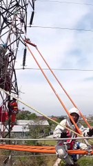 विद्युत उच्च वोल्टेज आपूर्ति लाइन सेटअप 4