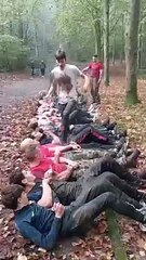 Journée de cohésion avec les -18M BBC92 et les pompiers de Paris