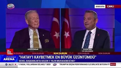 Özgür Özel: Size bir sürpriz var dediler. Dilruba geldi oturdu