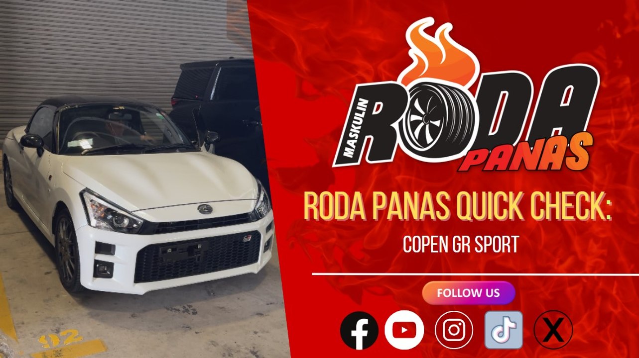 RODA PANAS QUICK CHECK : COPEN GR SPORT
