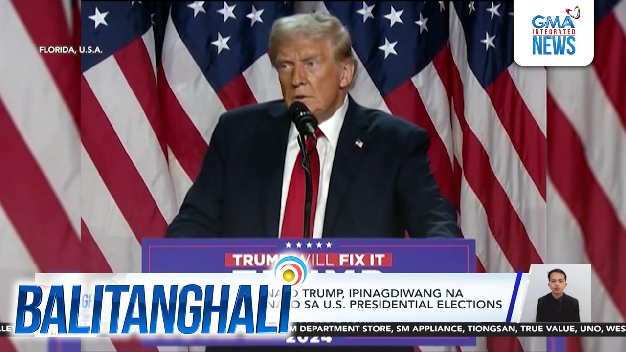 Republican presidential candidate Donald Trump, nangunguna sa U.S. Presidential Elections | Balitanghali