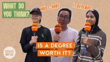 Singaporeans on pursuing higher education | What Do You Think?