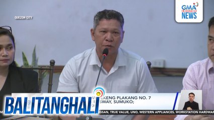 Driver ng SUV na may pekeng plakang no. 7 na dumaan sa EDSA busway, sumuko; humingi ng pasensya | Balitanghali