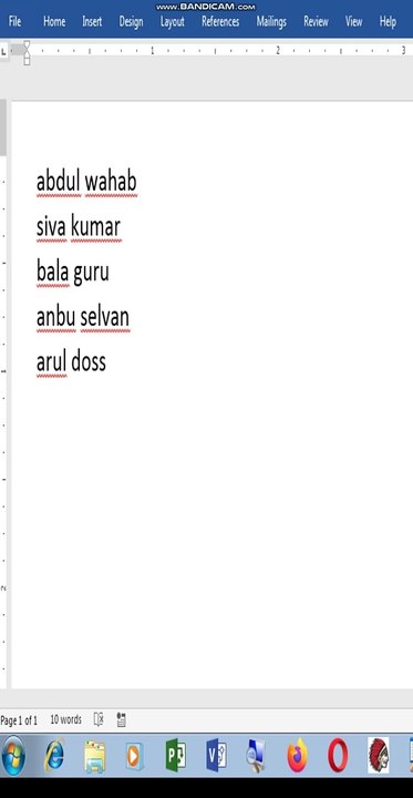 Microsoft Word Tricks in Tamil