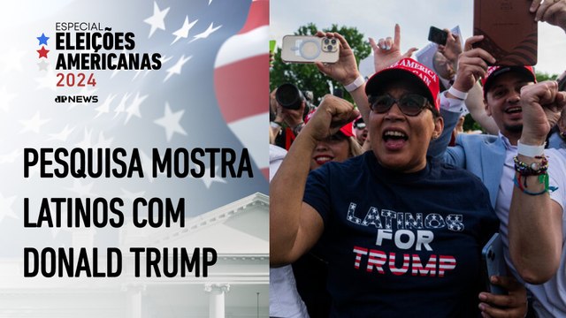 Kamala Harris perde base entre latinos e Trump segue à frente com folga | ELEIÇÕES EUA