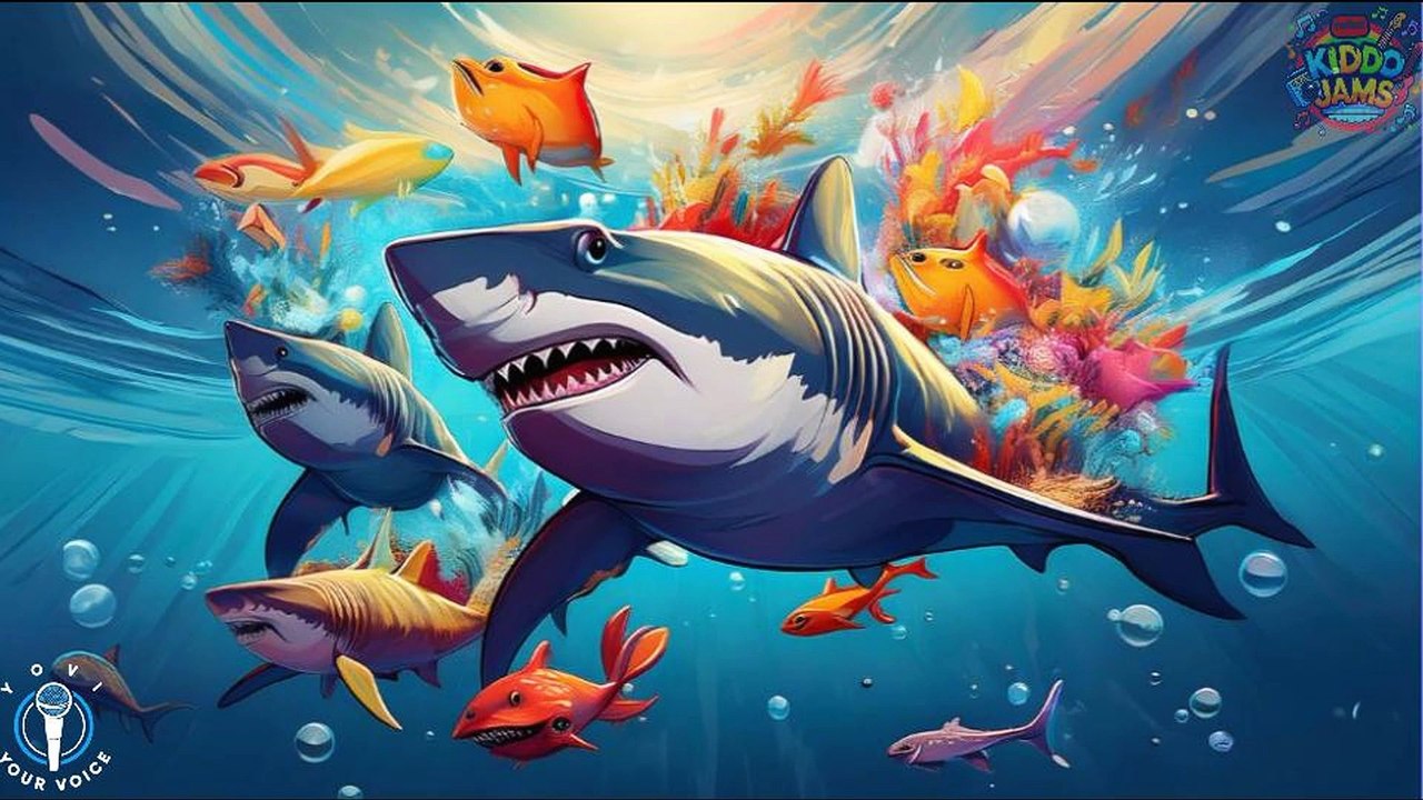 बेबी शार्क V1 Baby shark With a twist Hindi  #BabySharkDance #FeelGoodMusic #Babysensory #KidSongs
