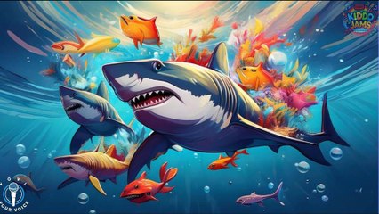 बेबी शार्क V1 Baby shark With a twist Hindi  #BabySharkDance #FeelGoodMusic #Babysensory #KidSongs