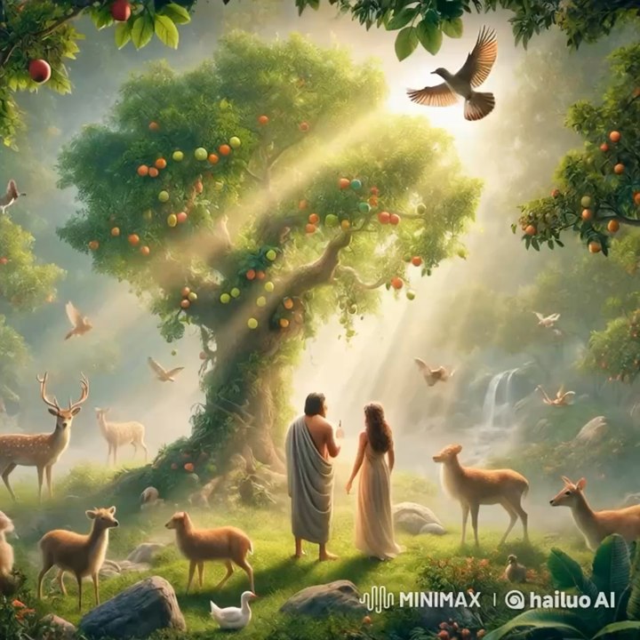 Genesis Chapter 2 and The Creation of Adam and Eve in the Garden of Eden.