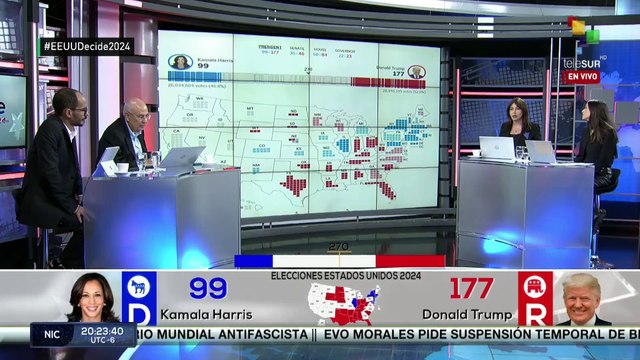 Analista político comparte algunas proyecciones referentes a la jornada presidencial estadounidense 2024