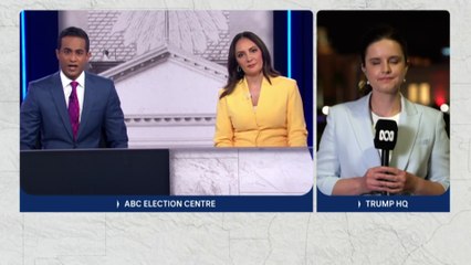 Trump yet to arrive at Palm Beach watch party