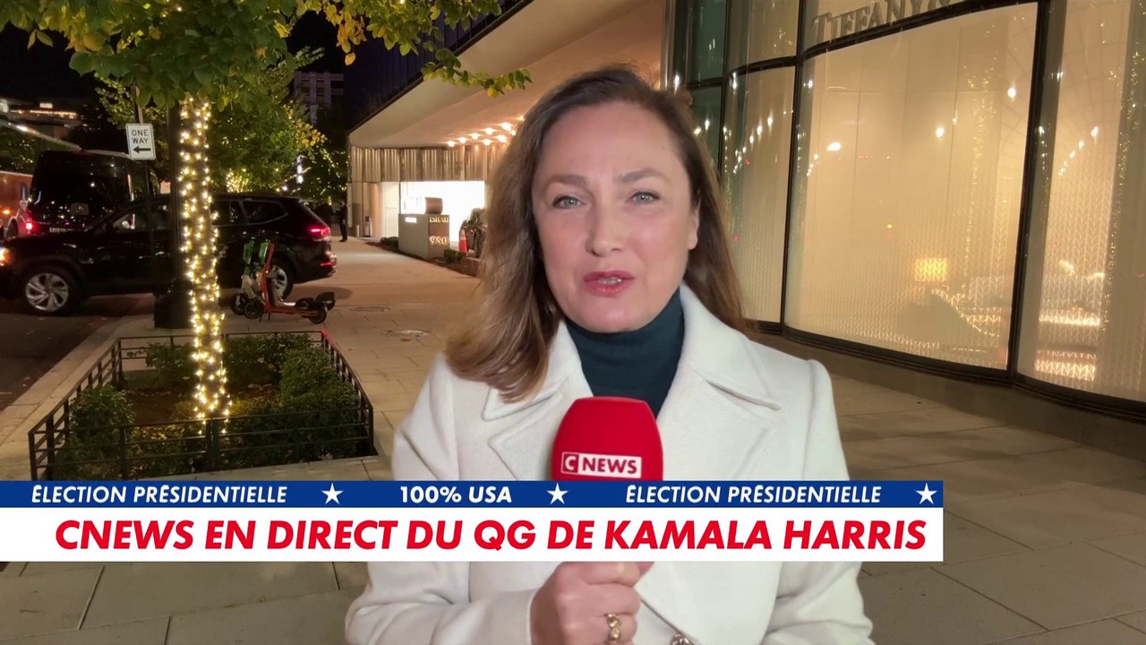 Elections américaines : «L'ambiance n'est pas sereine» du côté des supporters de Kamala Harris