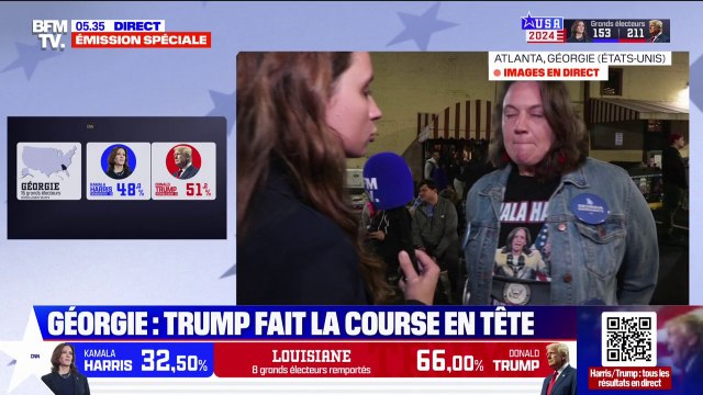 Élection américaine: Si Donald Trump gagne, ce serait terrible , s'inquiète cette électrice démocrate en Géorgie