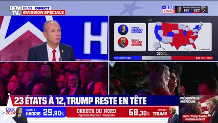 "Ce n'est pas un vote serré" en faveur de Donald Trump, assure le porte-parole "Republicans in France"