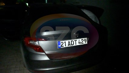 Narin’in babasının aracı da gece karanlığında özel yöntemlerle böyle aranmış