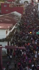 3.000 migrantes, rumbo a Estados Unidos desde México en plenas elecciones