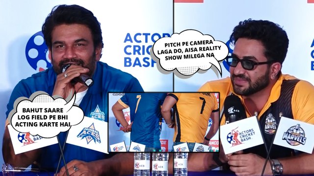 Don't Miss Sharad Kelkar & Aly Goni's Fun Brotherly Bonding At The Actors Cricket Bash!