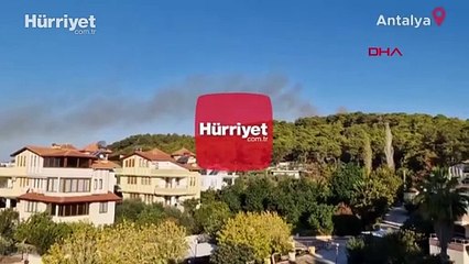 Antalya’da paramotor olduğu değerlendirilen hava aracı düştü