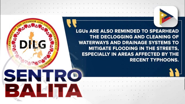 DILG, inatasan ang LGUs na paigtingin pa ang paghahanda sa epekto ng Bagyong #MarcePH lalo na sa hilagang Luzon