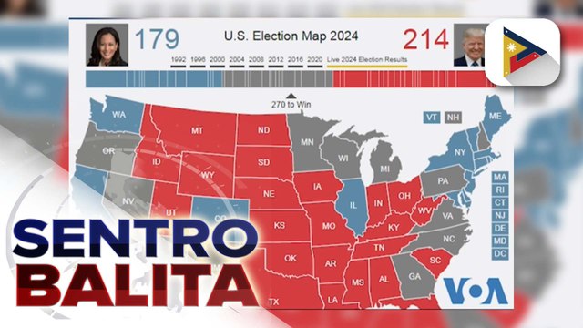 Dating U.S. Pres. Donald Trump, lamang sa bilangan ng boto sa U.S. presidential elections