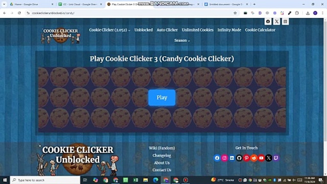 Candy Cookie Clicker