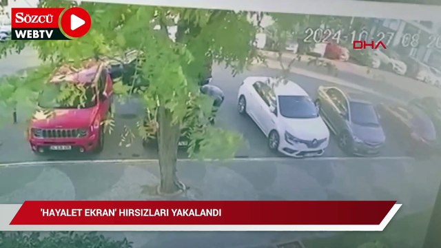 'Hayalet Ekran' hırsızları yakalandı