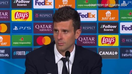 Thiago Motta: "Abbiamo creato per fare un risultato diverso, ma..."