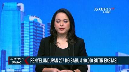 Polda Metro Jaya Ringkus Penyelundupan 207 Kilogram Sabu dan 90 Ribu Ekstasi dari Malaysia