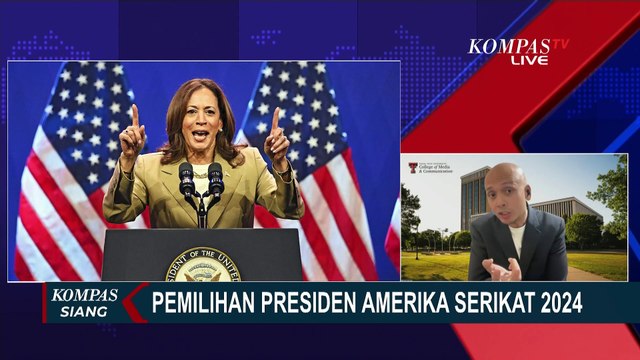 Lengkap! Peneliti Bahas Peta Pemilih dalam Pilpres AS Jelang Perhitungan Suara Trump vs Harris
