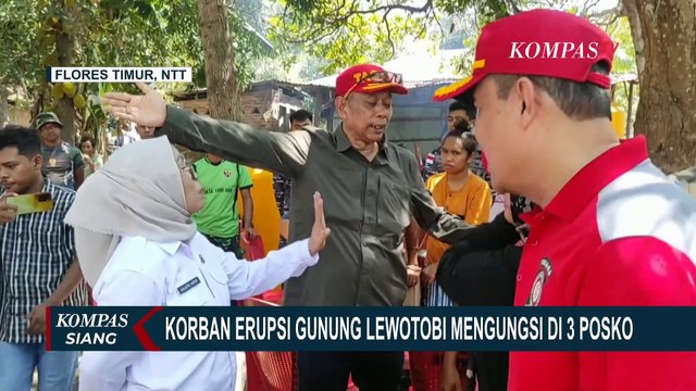 BNPB Siapkan Relokasi bagi Warga Terdampak Erupsi Gunung Ile Lewotobi Laki-Laki [LIVE REPORT]