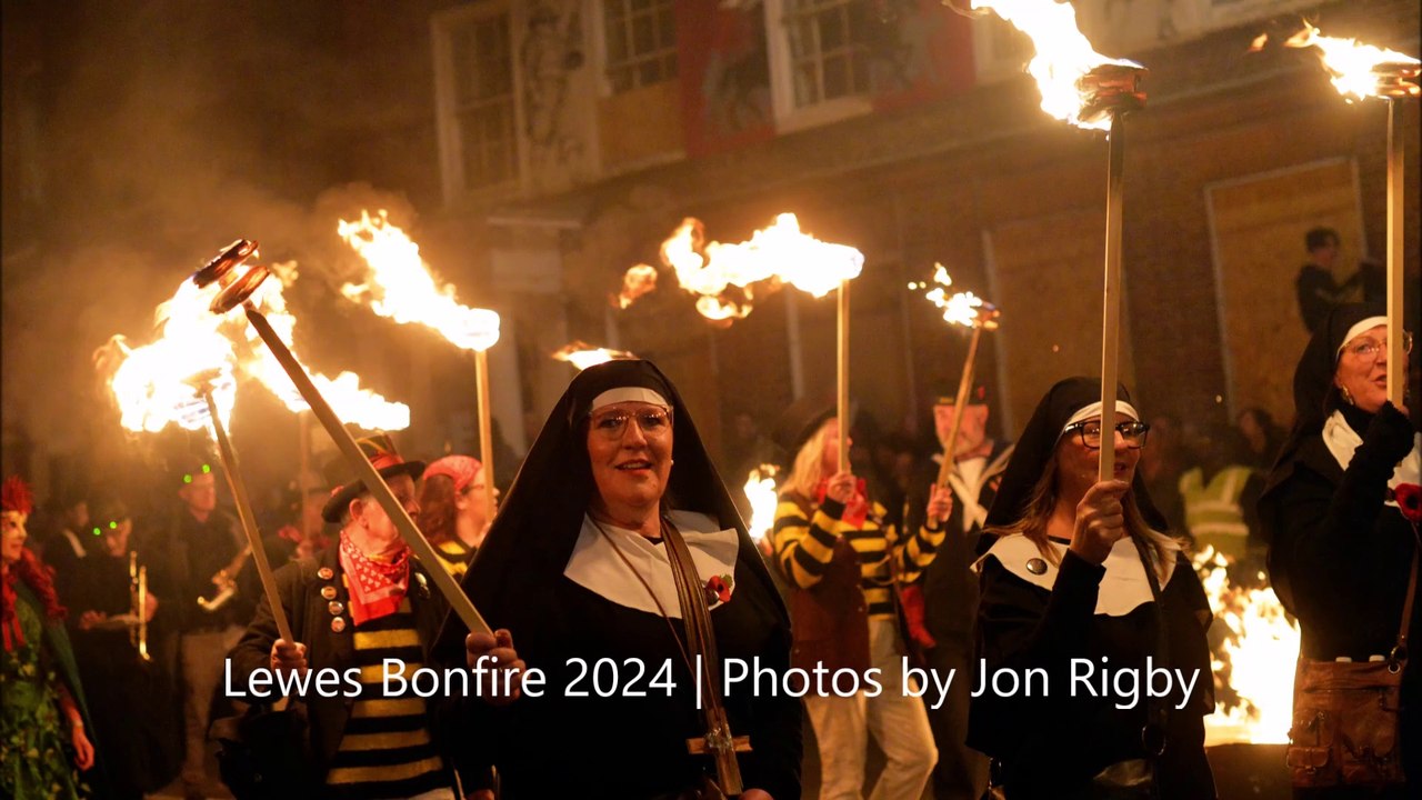 Lewes Bonfire 2024 in East Sussex