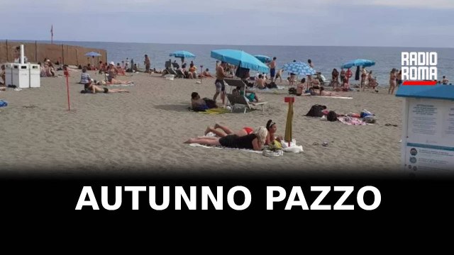 Autunno pazzo, in spiaggia sul litorale, a Castelporziano spiagge libere chiuse