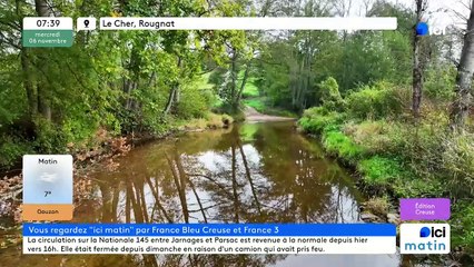 06/11/2024 - ICI Matin France Bleu Creuse en vidéo