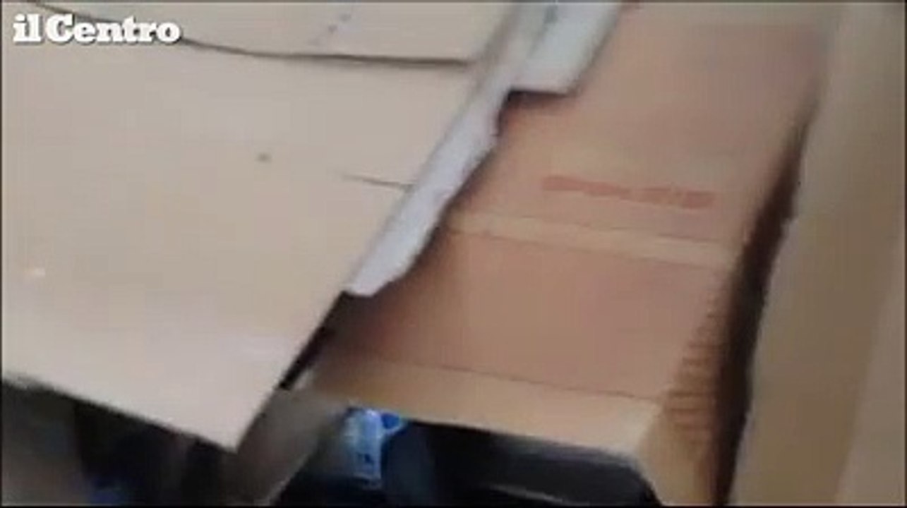 Pescara, in un cantiere il rifugio dei senzatetto