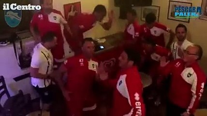 Pescara, e Oddo balla la "rumba biancazzurra"