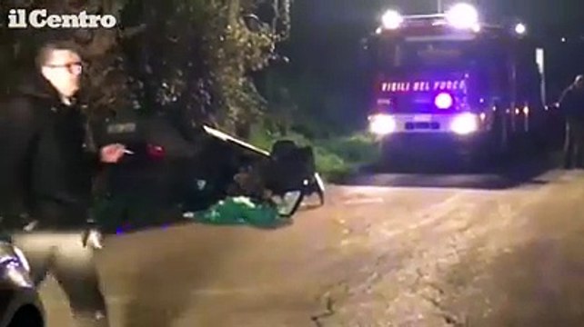 Castellalto, muore nell'auto che si ribalta