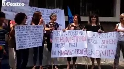 I dipendenti della Majella e Morrone: "D'Alfonso fatti vedere..."