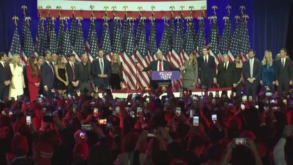 El discurso íntegro de Trump proclamándose vencedor de las elecciones frente a Kamala Harrris