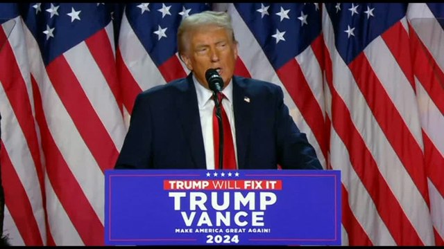 Trump: Sono il 47esimo presidente Usa, abbiamo fatto la storia