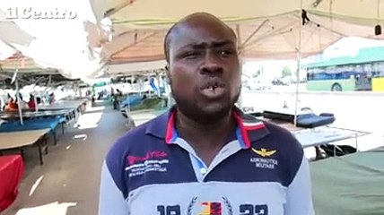 Pescara, senegalesi pronti a sgomberare l'area del mercatino