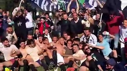 Pratola Peligna in festa per la promozione in serie D