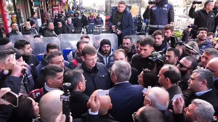 Esenyurt'ta halk iradesine gasp! CHP Milletvekili Engin Altay'a polis barikatı